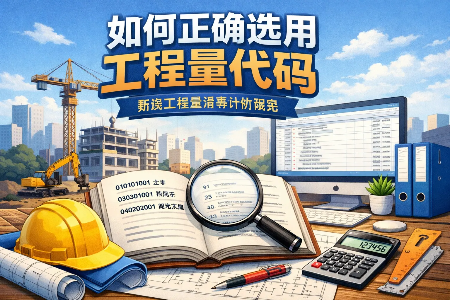 如何正确选用工程量代码