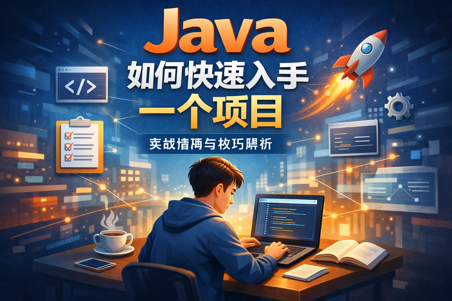 java如何快速入手一个项目