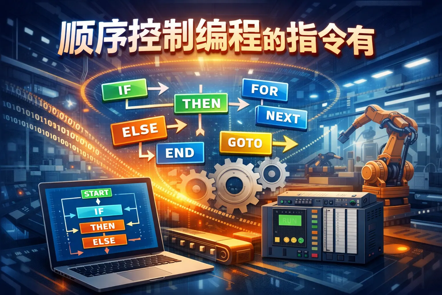 顺序控制编程的指令有