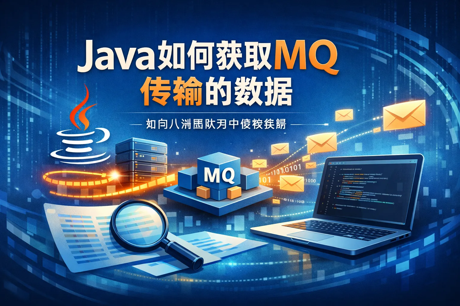 java如何获取mq传输的数据