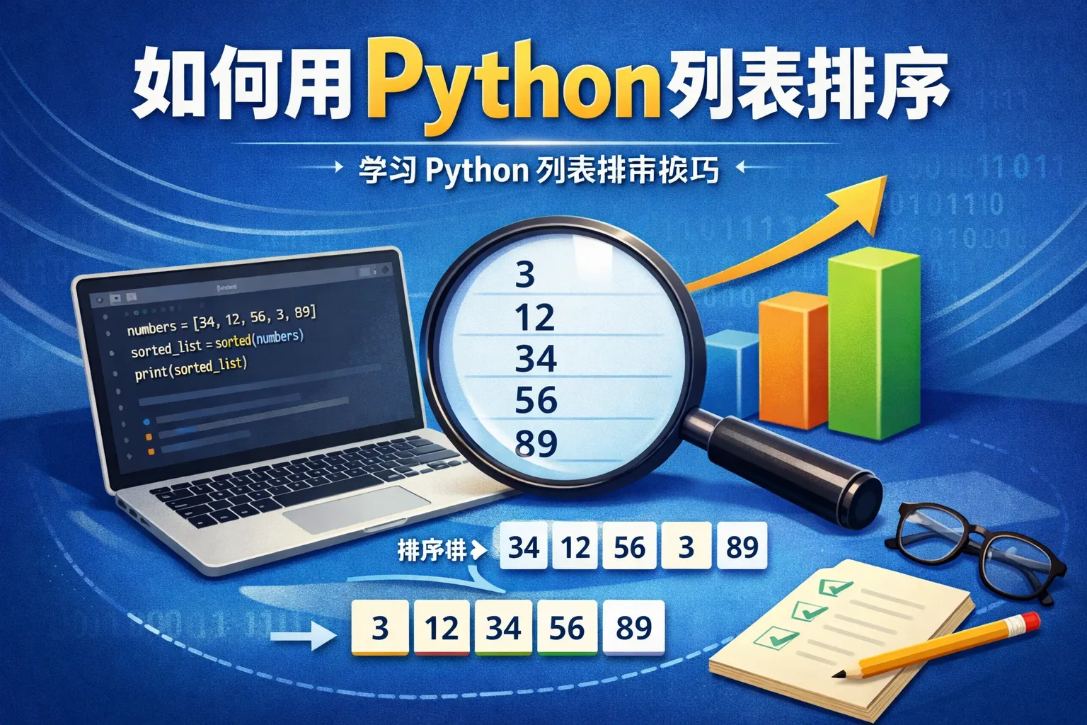 如何用python列表排序