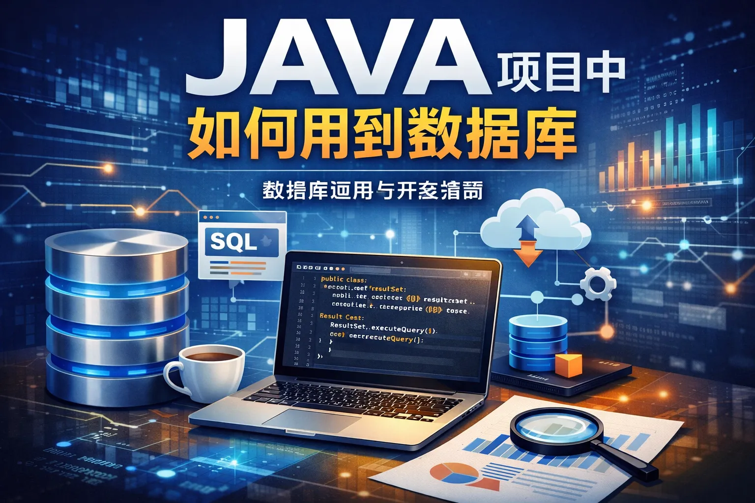 JAVA项目中如何用到数据库