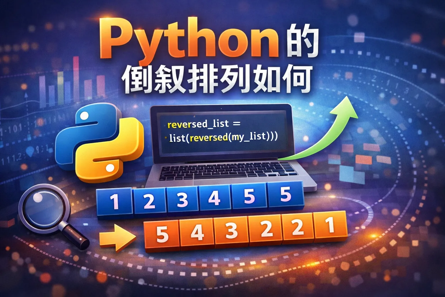 python的倒叙排列如何