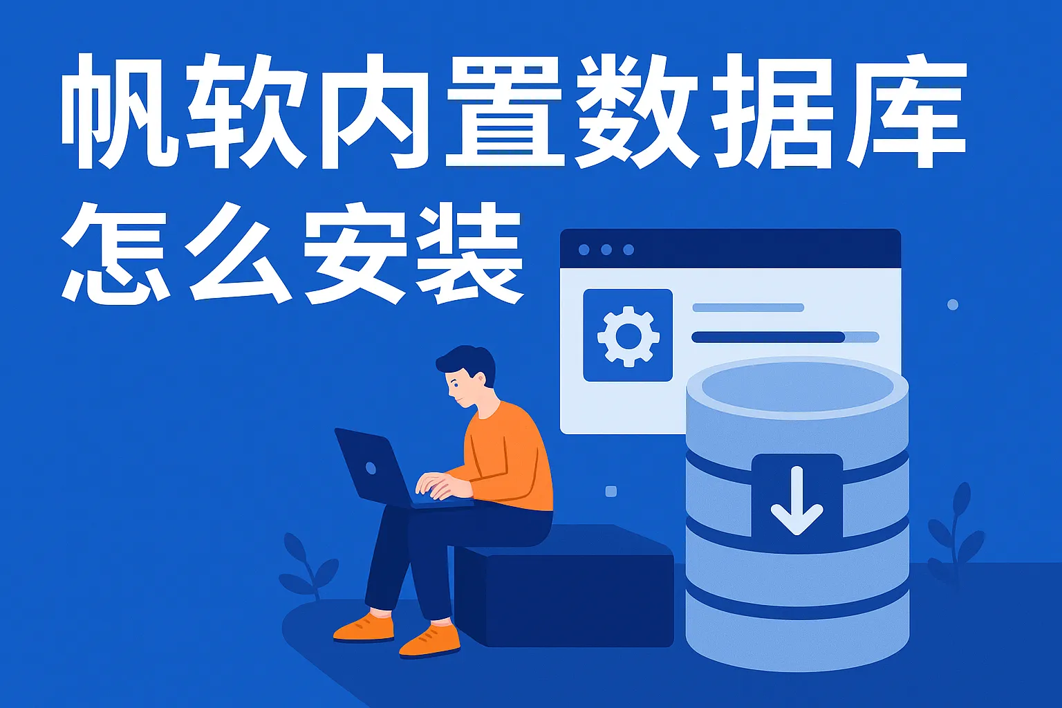 帆软内置数据库怎么安装