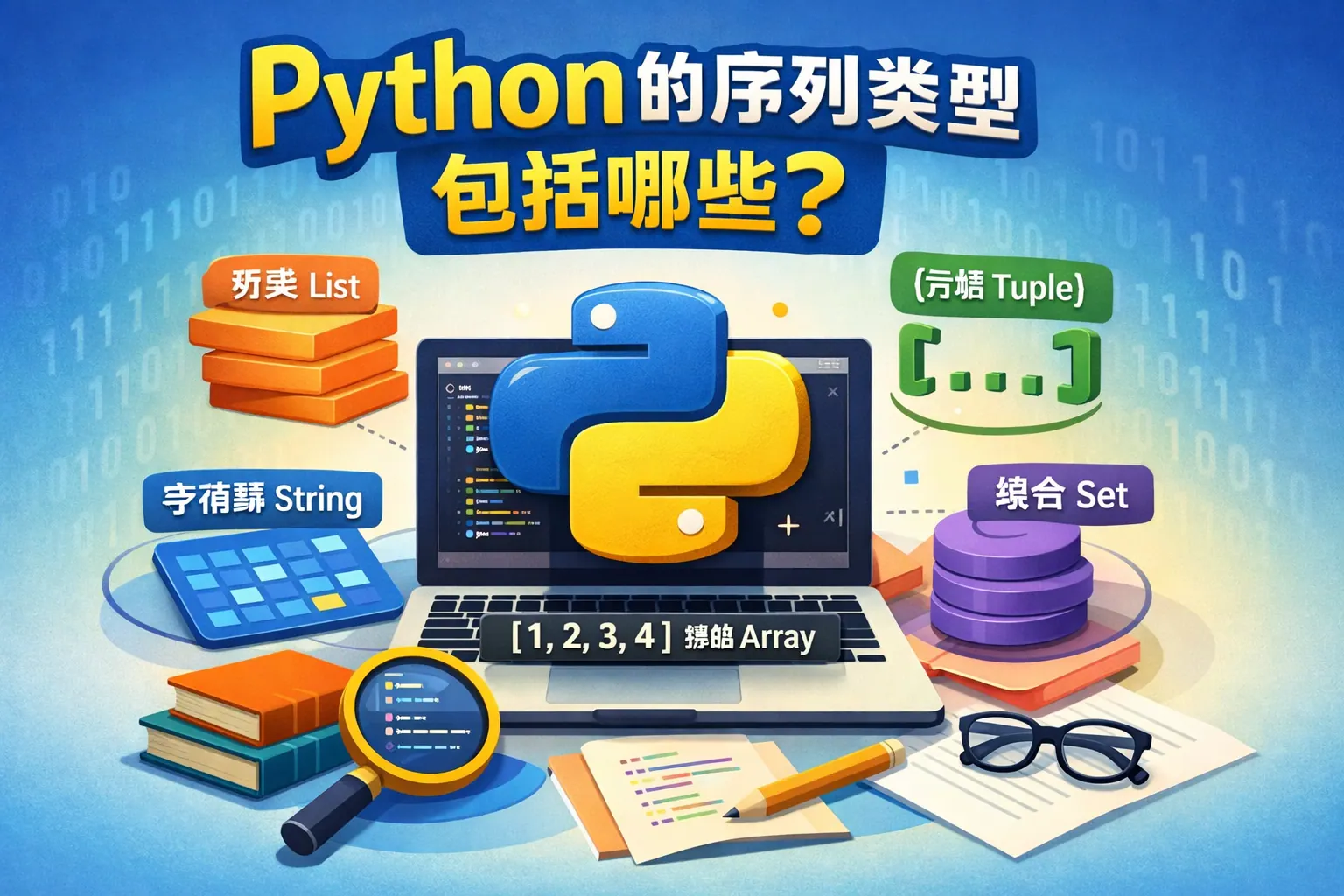 python的序列类型包括哪些