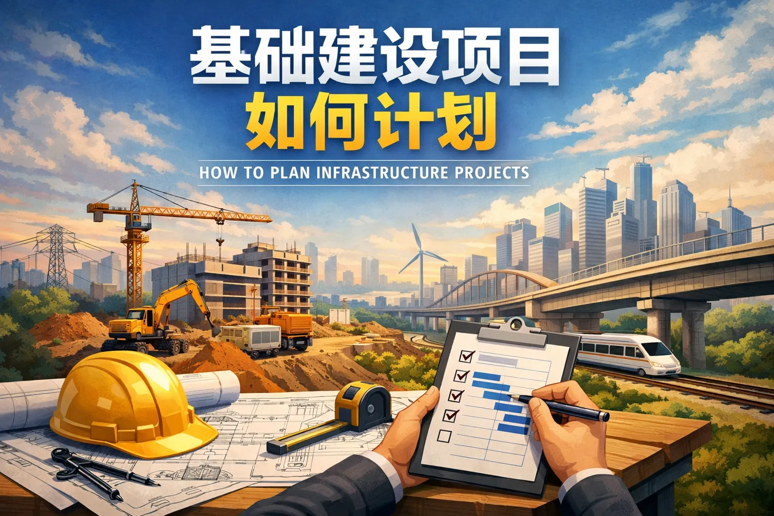 基础建设项目如何计划