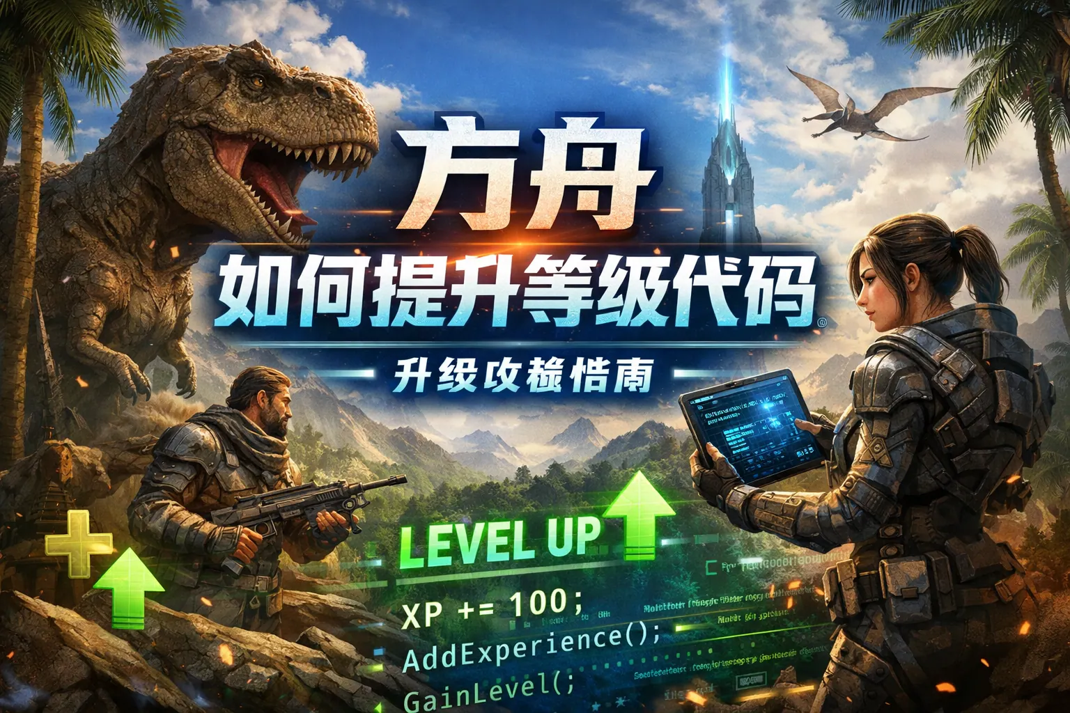 方舟如何提升等级代码