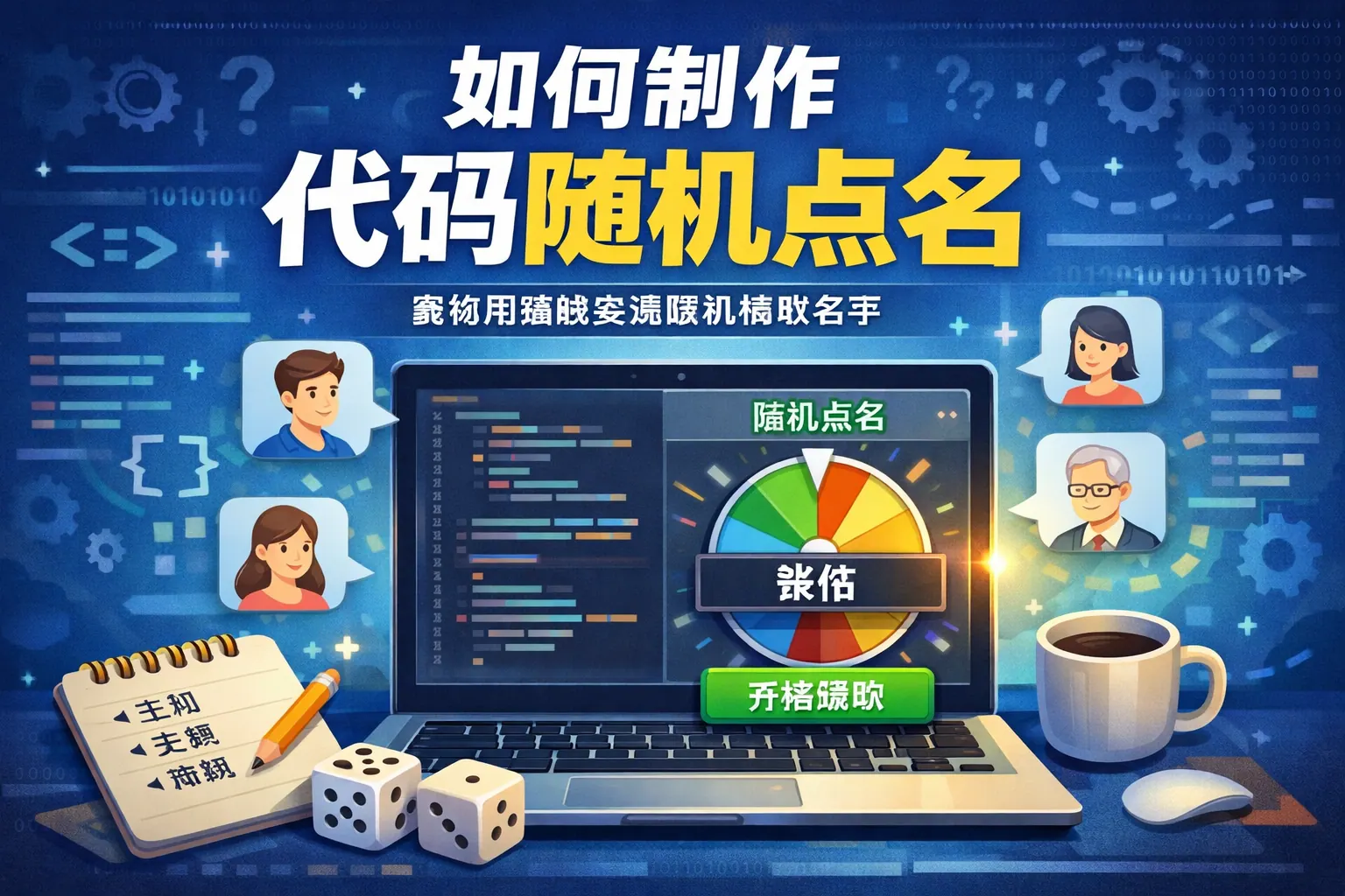 如何制作代码随机点名