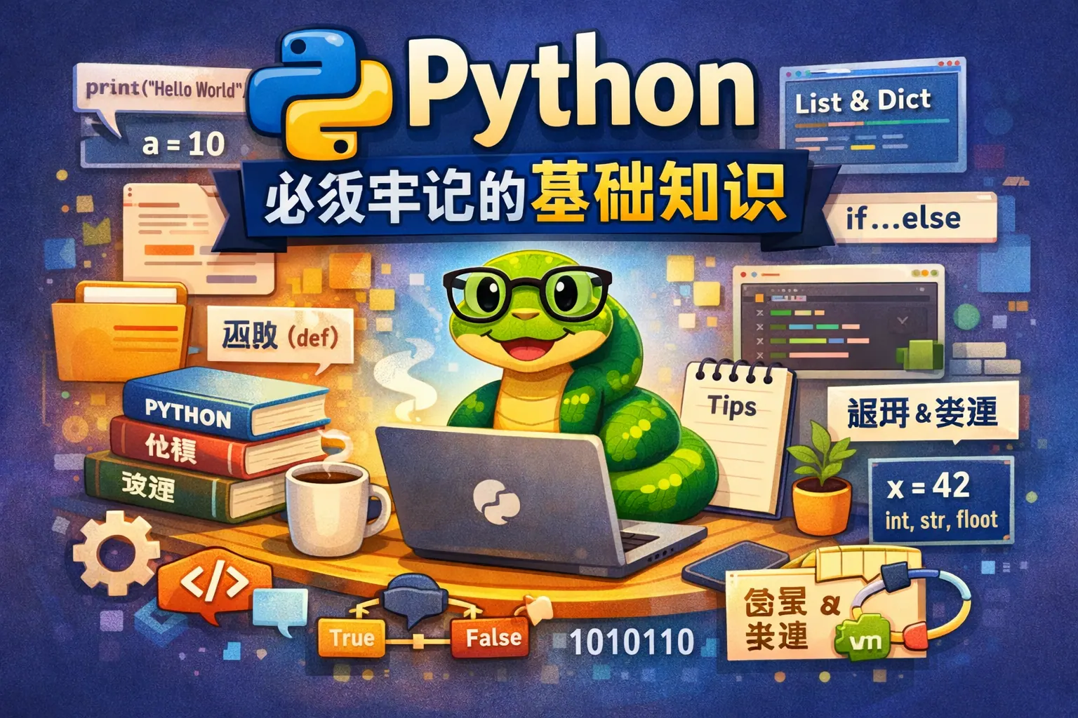 python必须牢记的基础知识