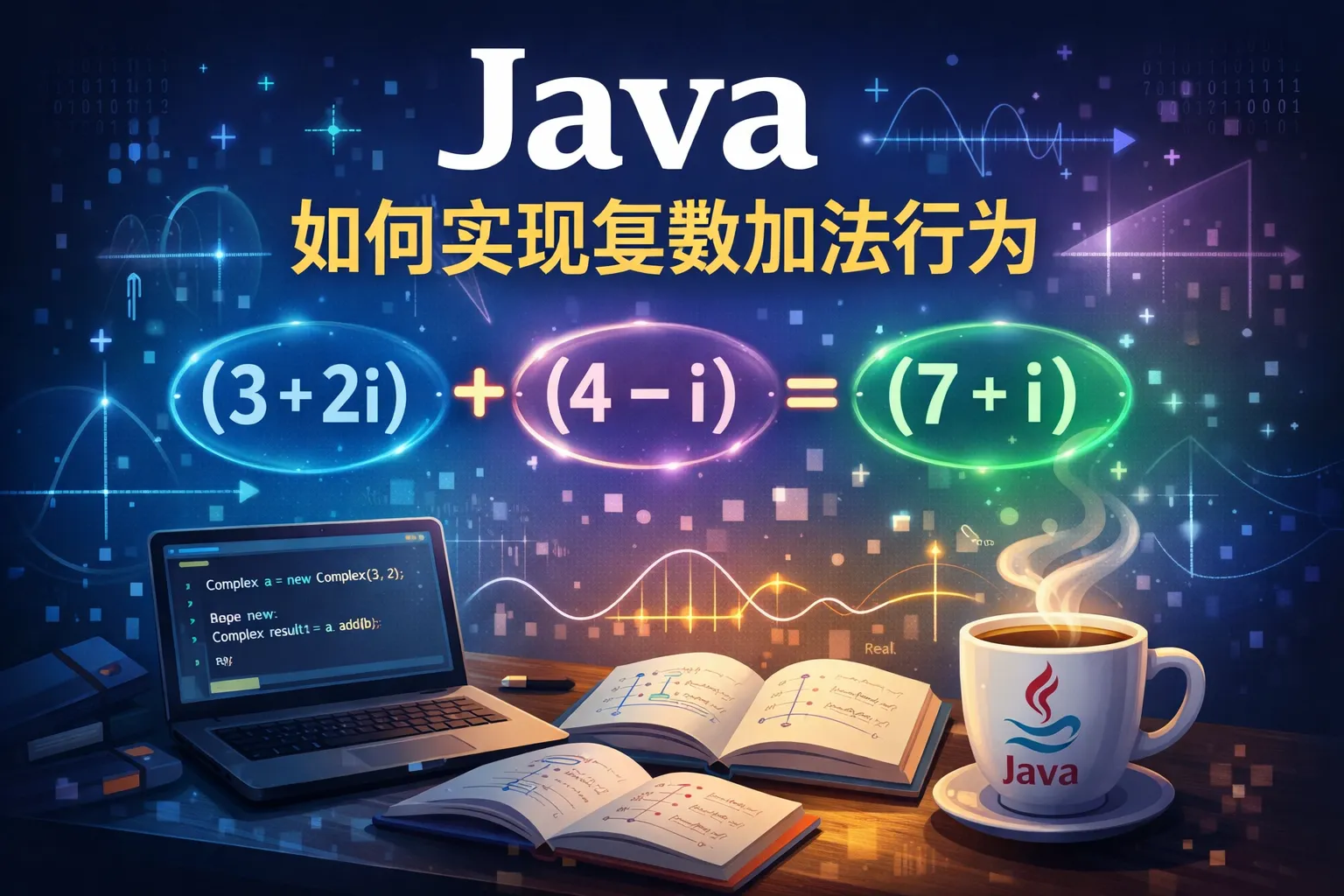java如何实现复数加法行为