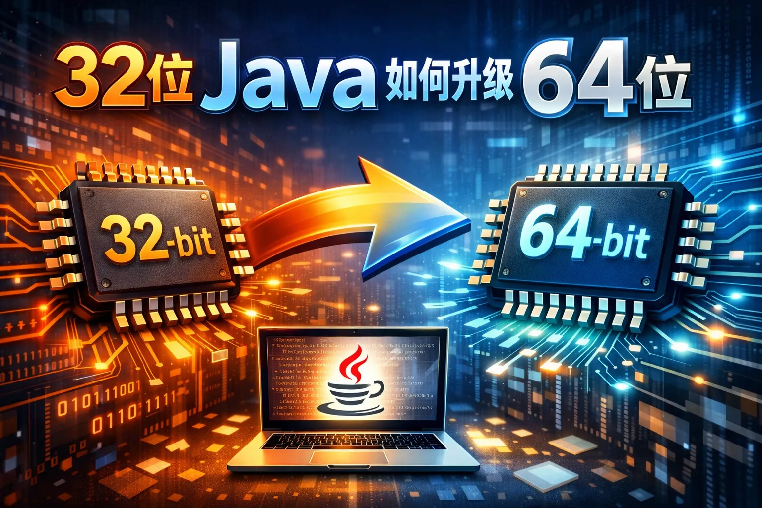 32位java如何升级64