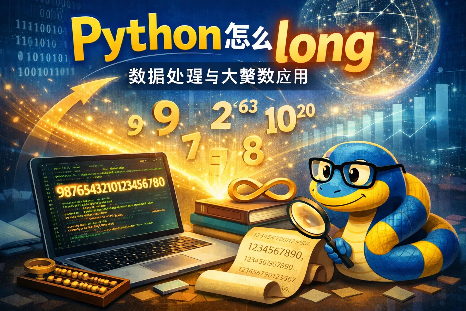 Python怎么用long