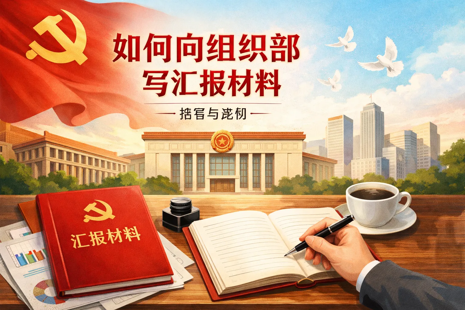 如何向组织部写汇报材料