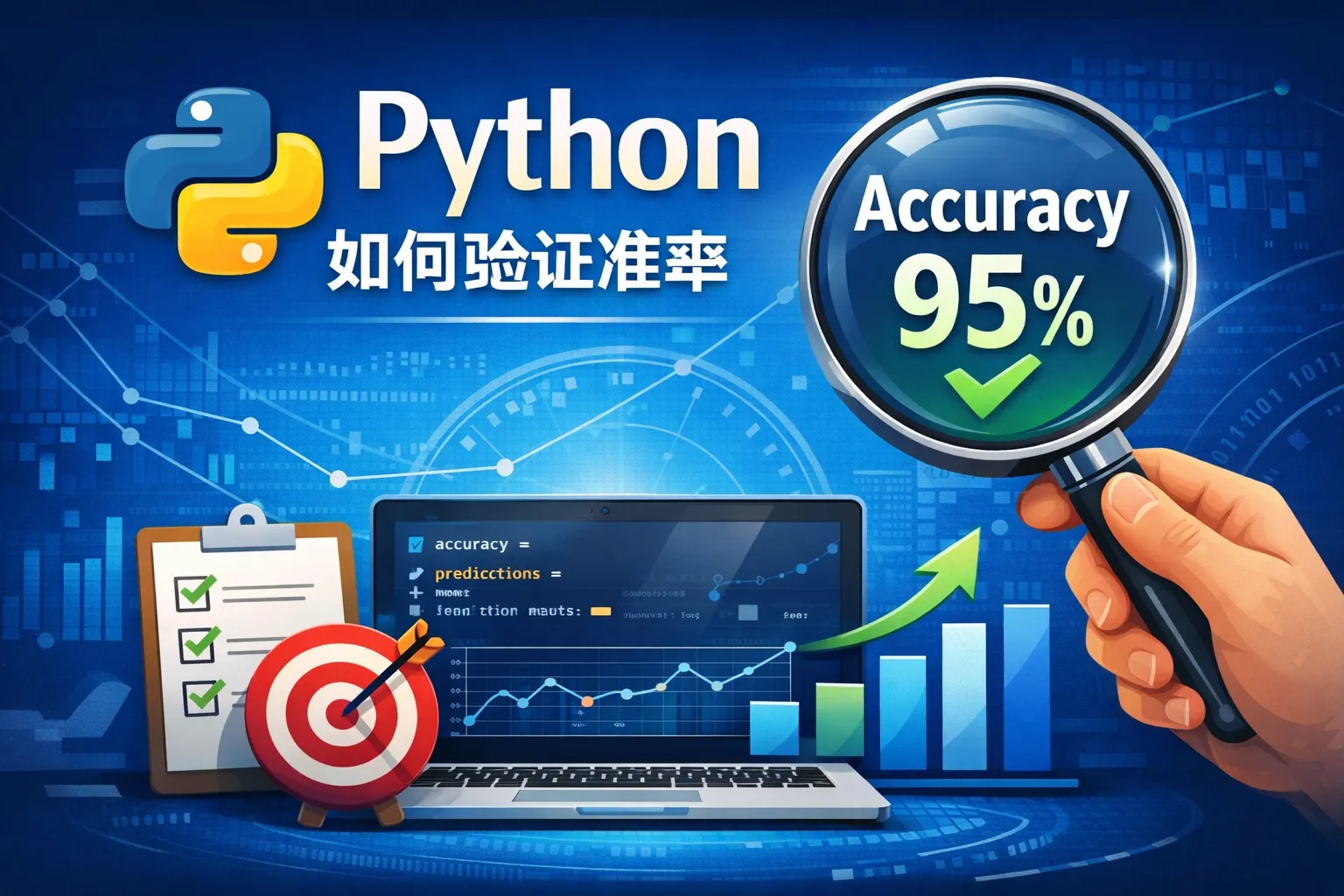 python如何验证准确率