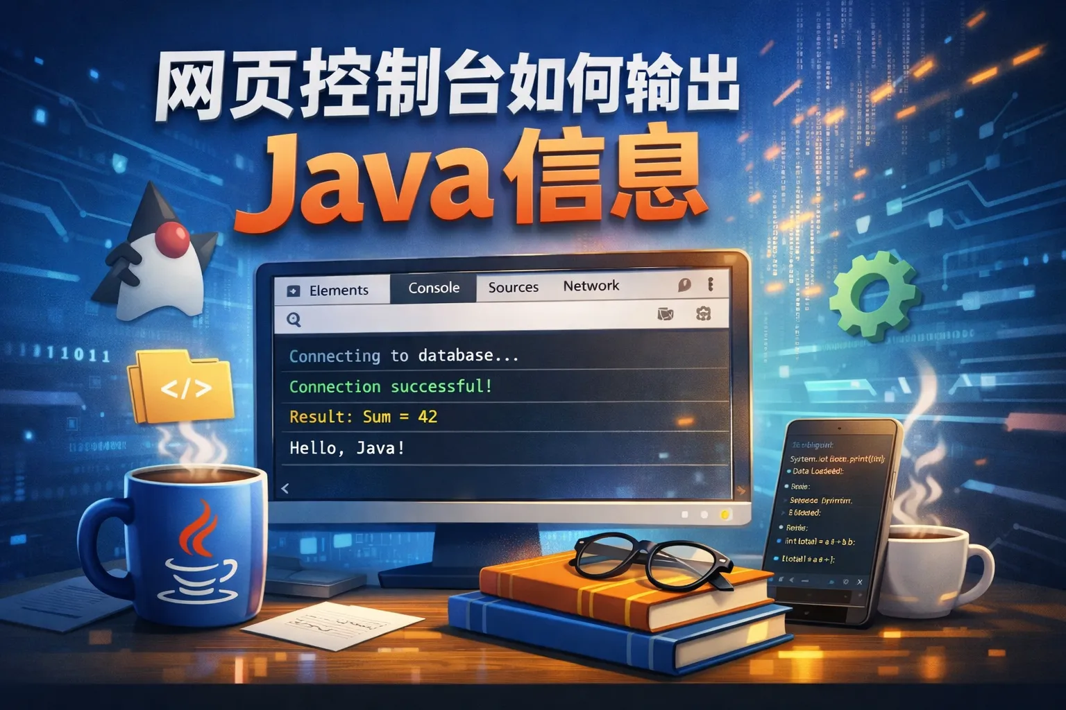 网页控制台如何输出java信息