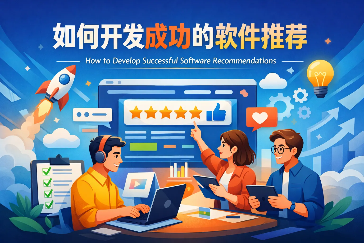 如何开发成功的软件推荐