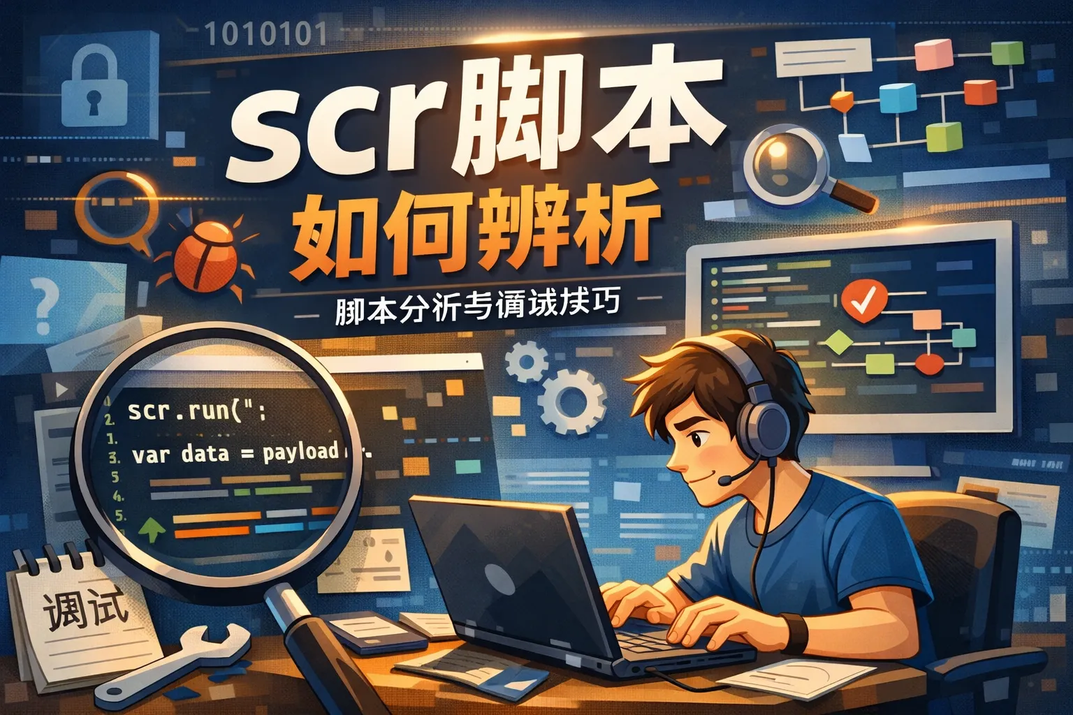 scr脚本如何辨析