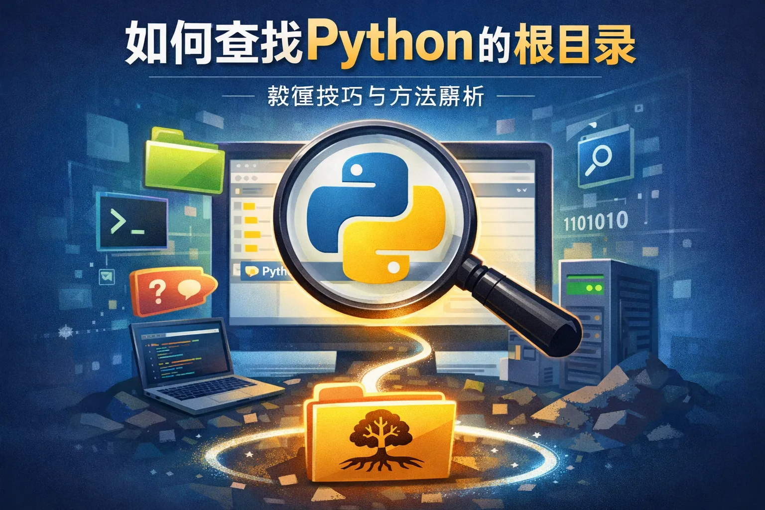 如何查找python的根目录