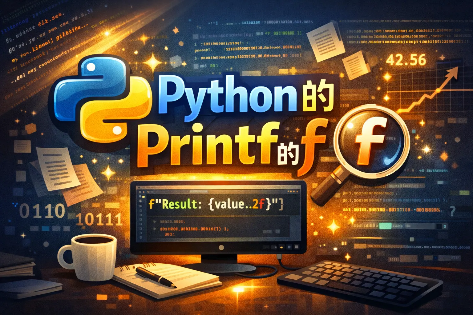 python的printf的f