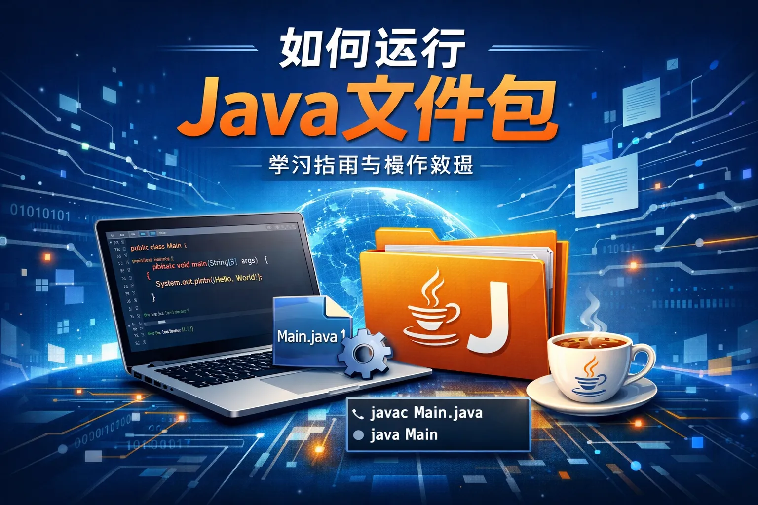 如何运行java文件包