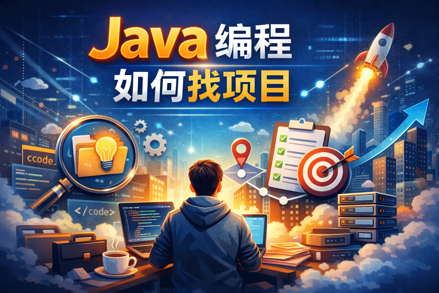 java编程如何找项目