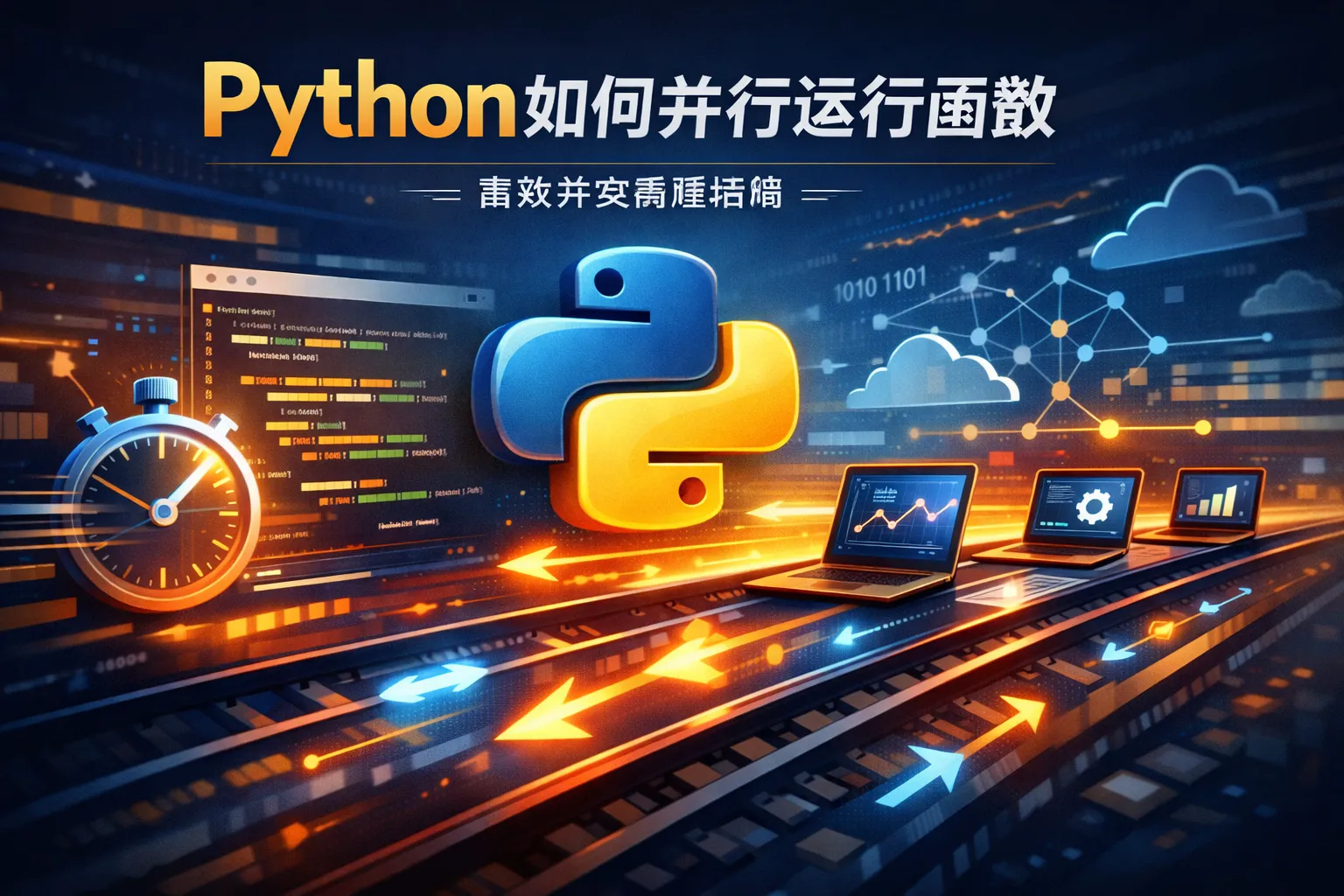 python如何并行运行函数