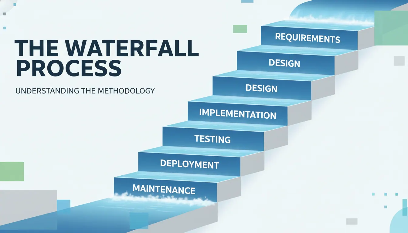 Process Breakdown Waterfall 英文资料里的 Waterfall process 怎么理解?中文解释整理