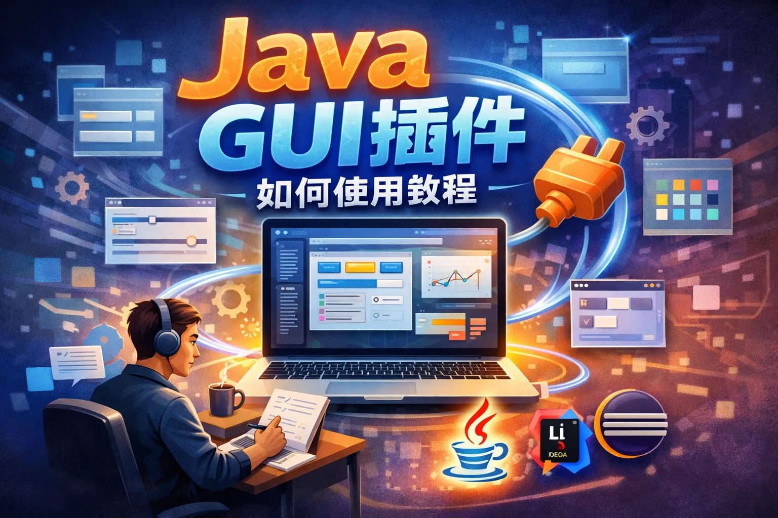java gui插件如何使用教程