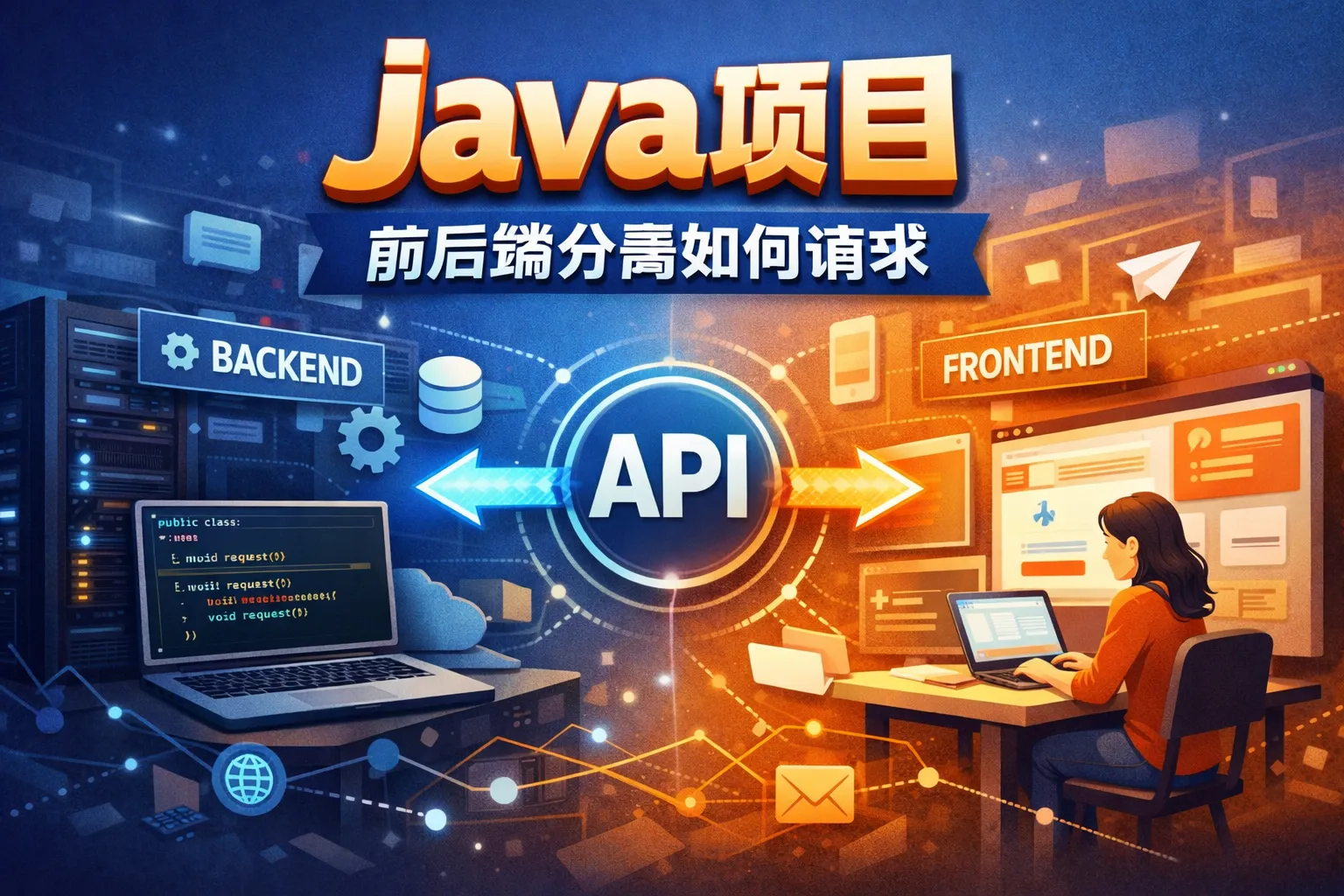 java项目前后端分离如何请求