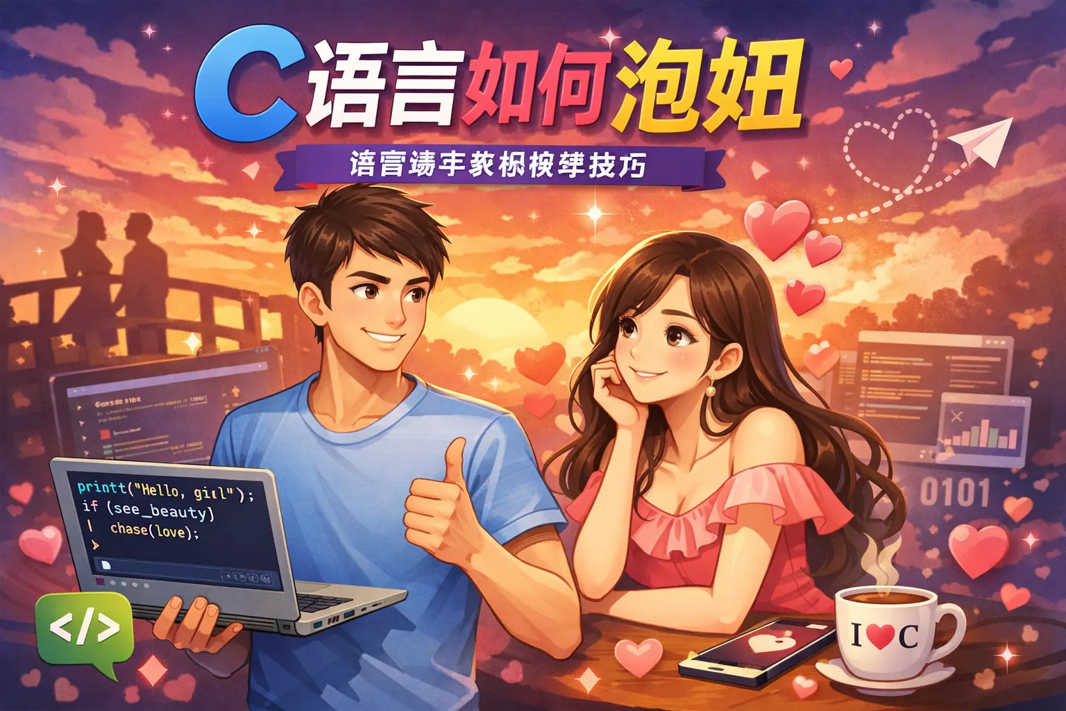 c语言如何泡妞