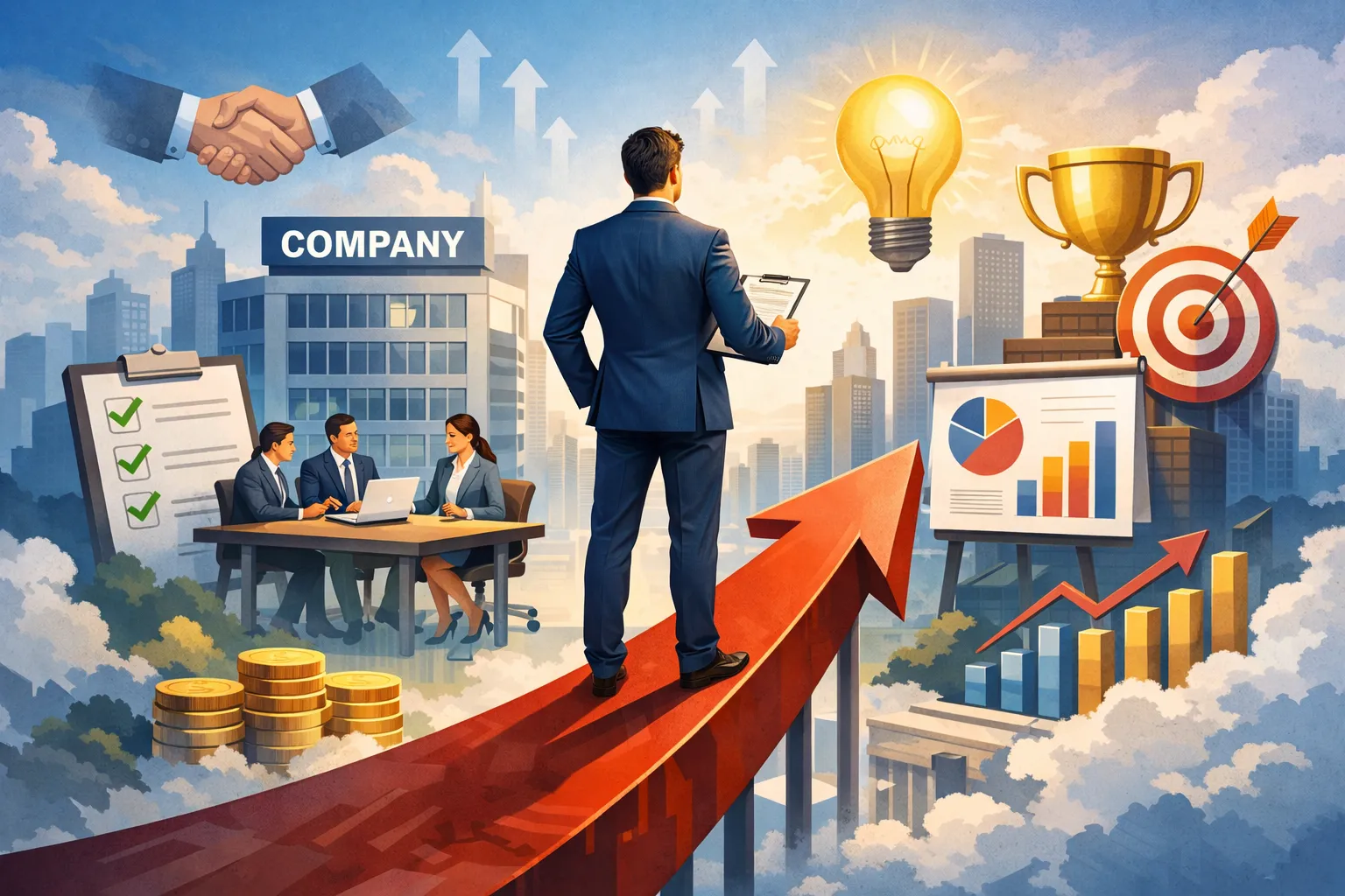 述职如何对公司负责工作