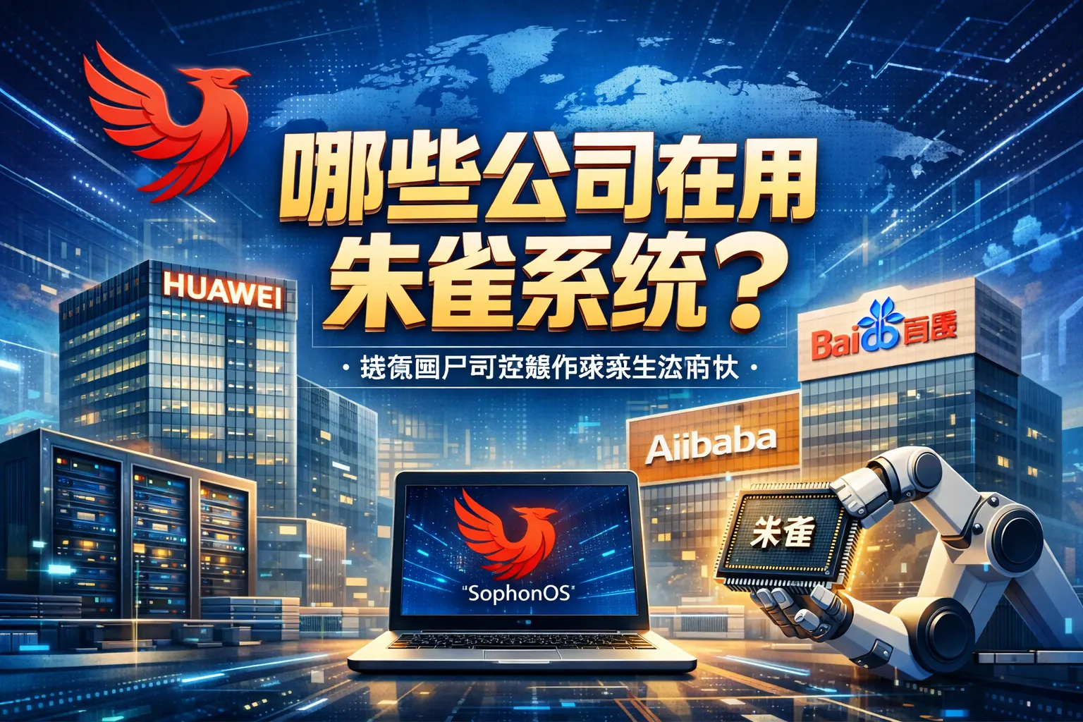 哪些公司在用朱雀系统