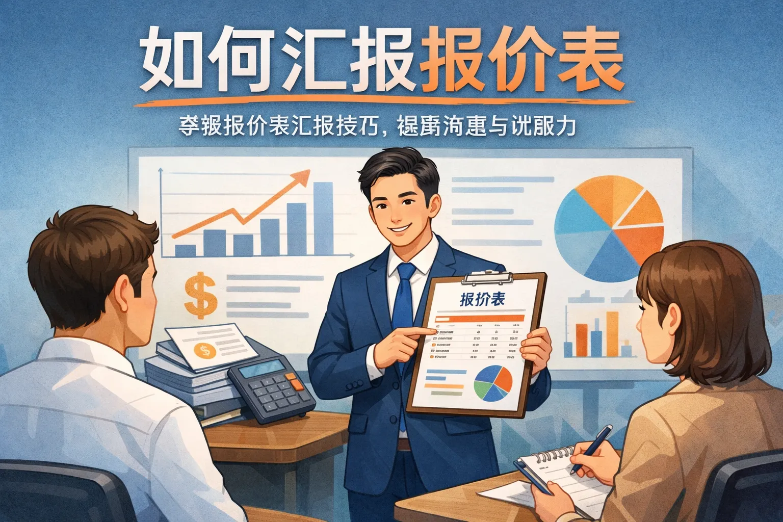 如何汇报报价表