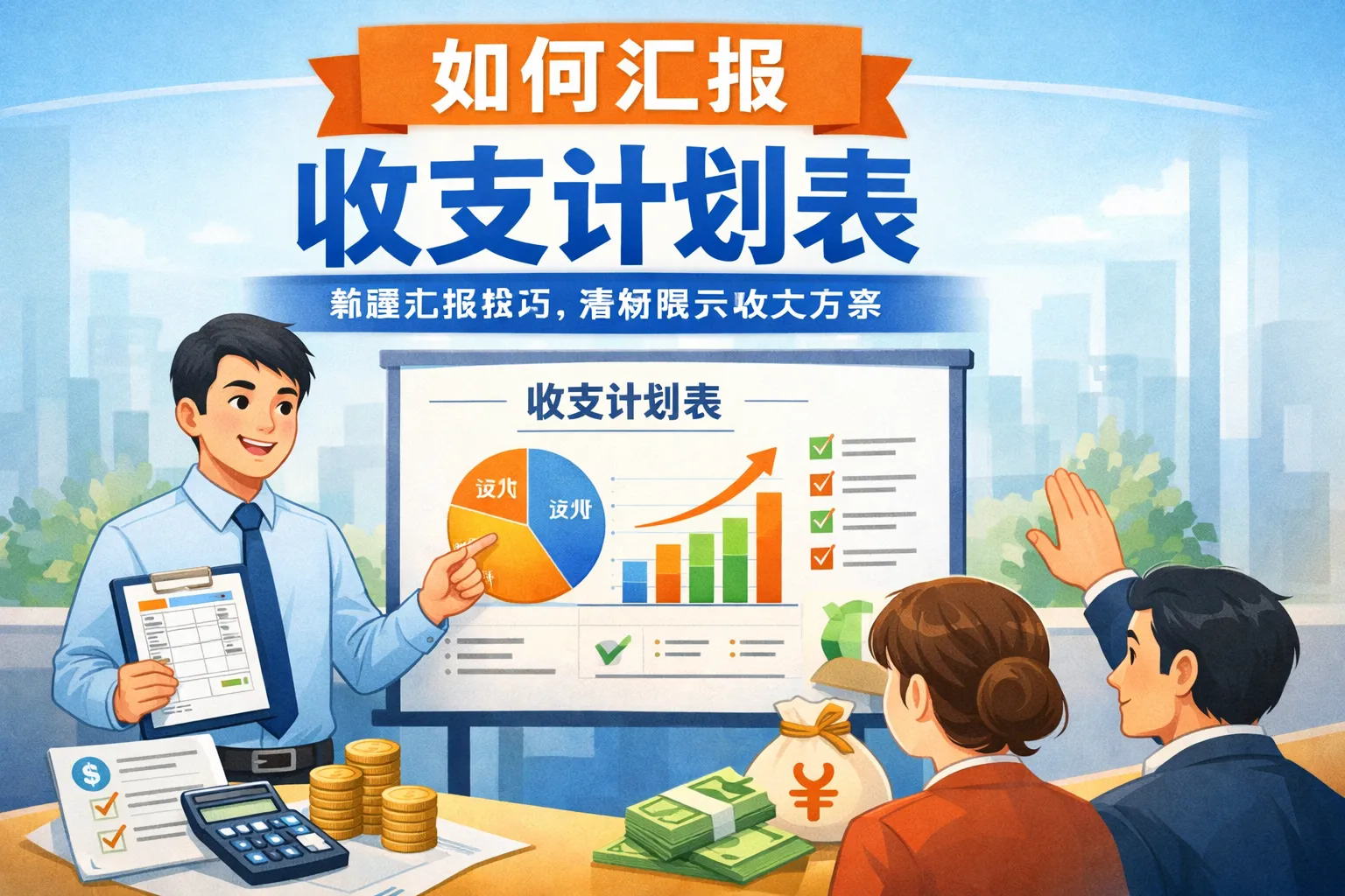 如何汇报收支计划表