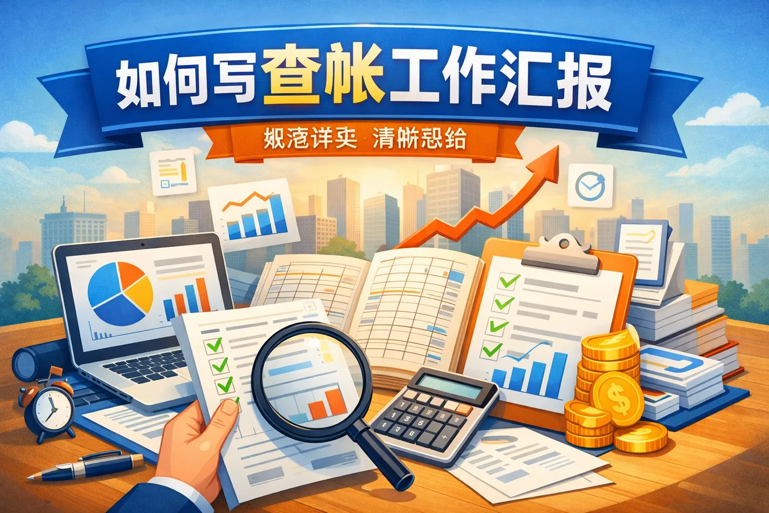 如何写查帐工作汇报