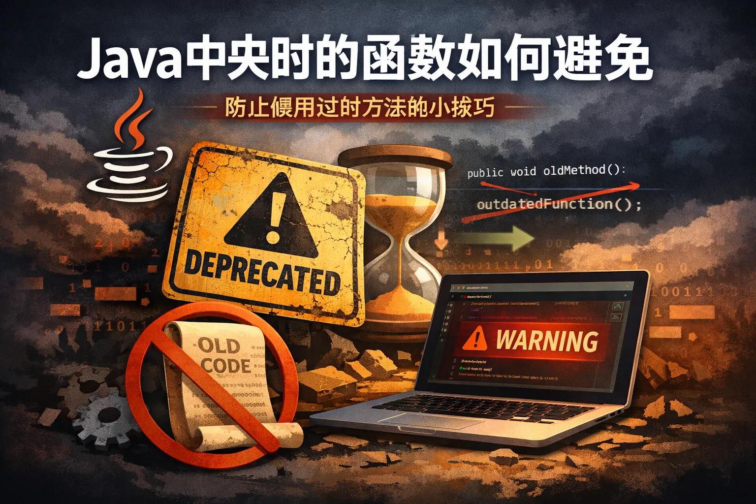 java中过时的函数如何避免