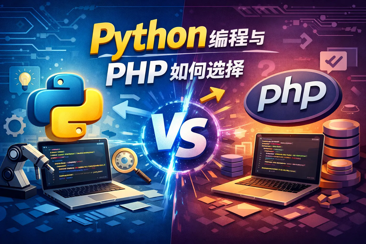 python编程与php如何选择
