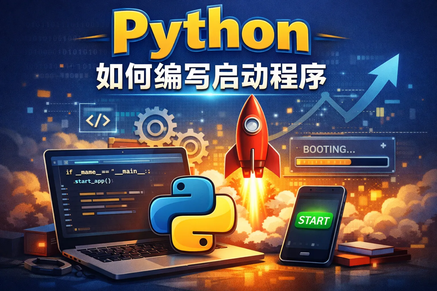 python如何编写启动程序