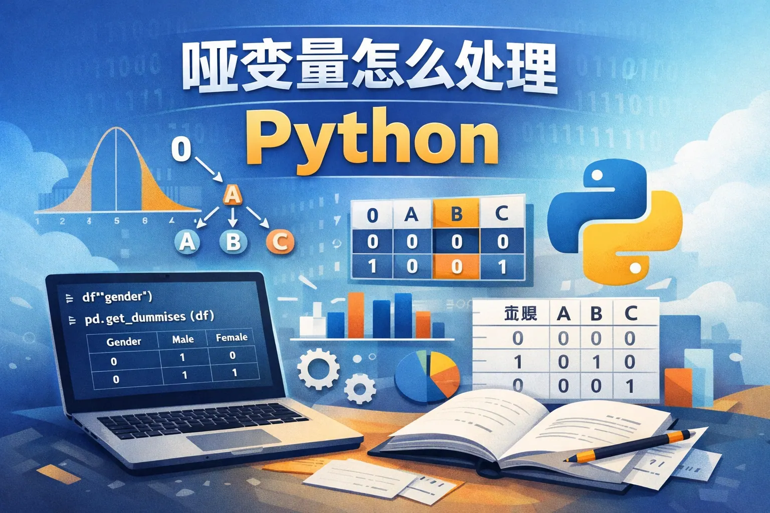 哑变量怎么处理python