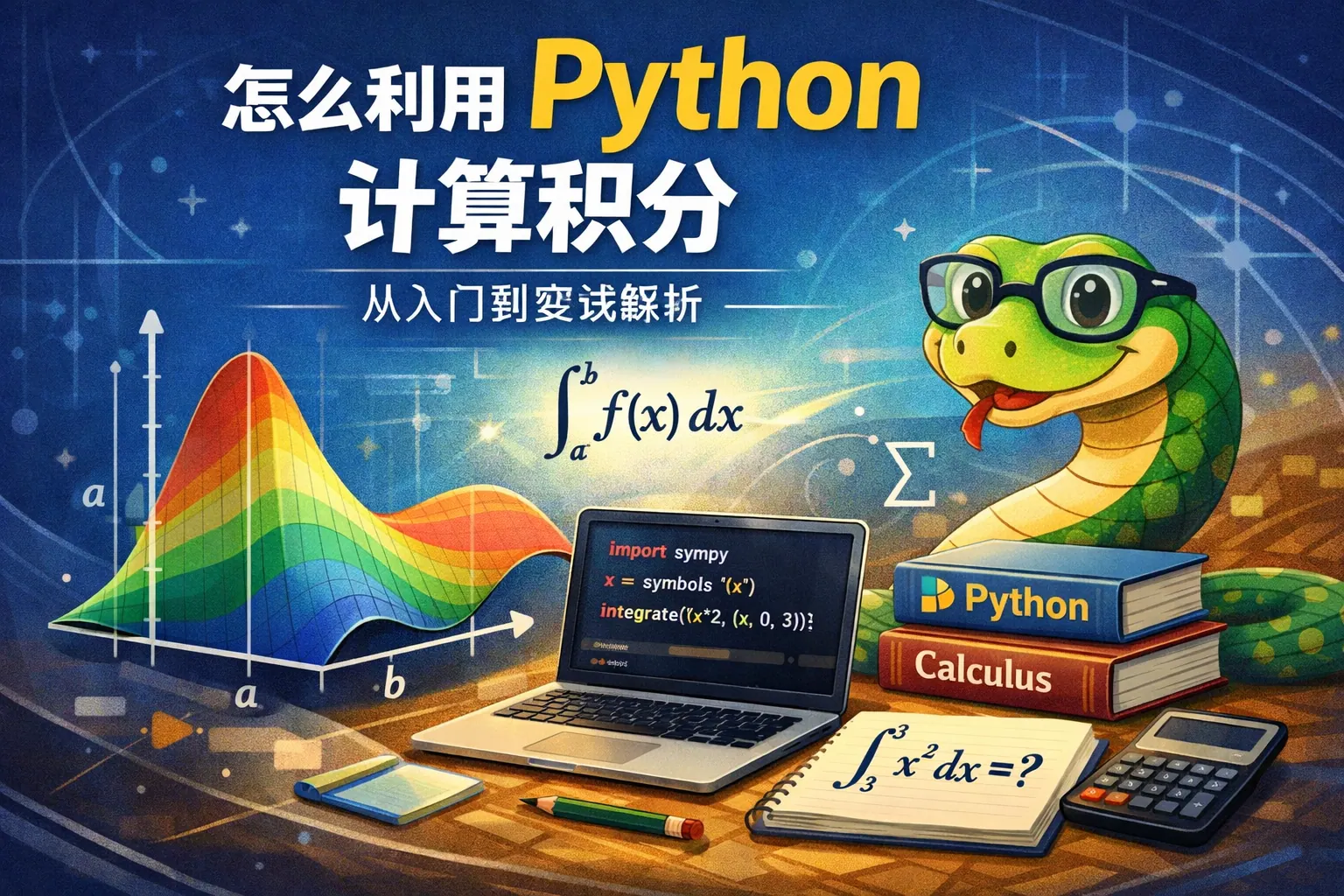 怎么利用python计算积分