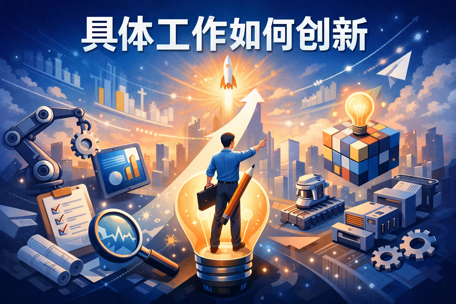 具体工作如何创新