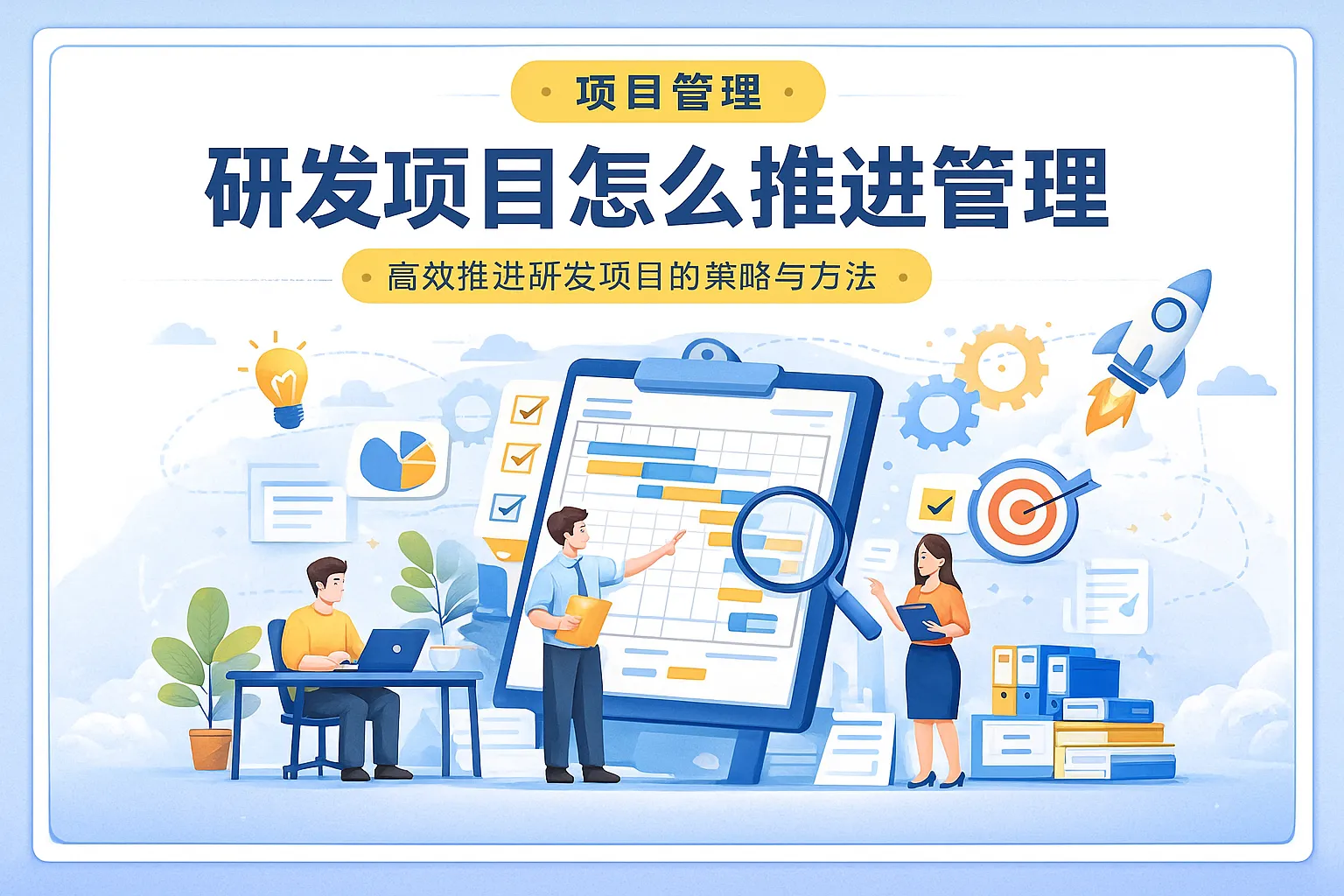 研发项目怎么推进管理