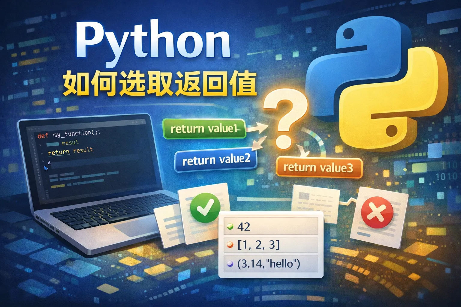 python如何选取返回值