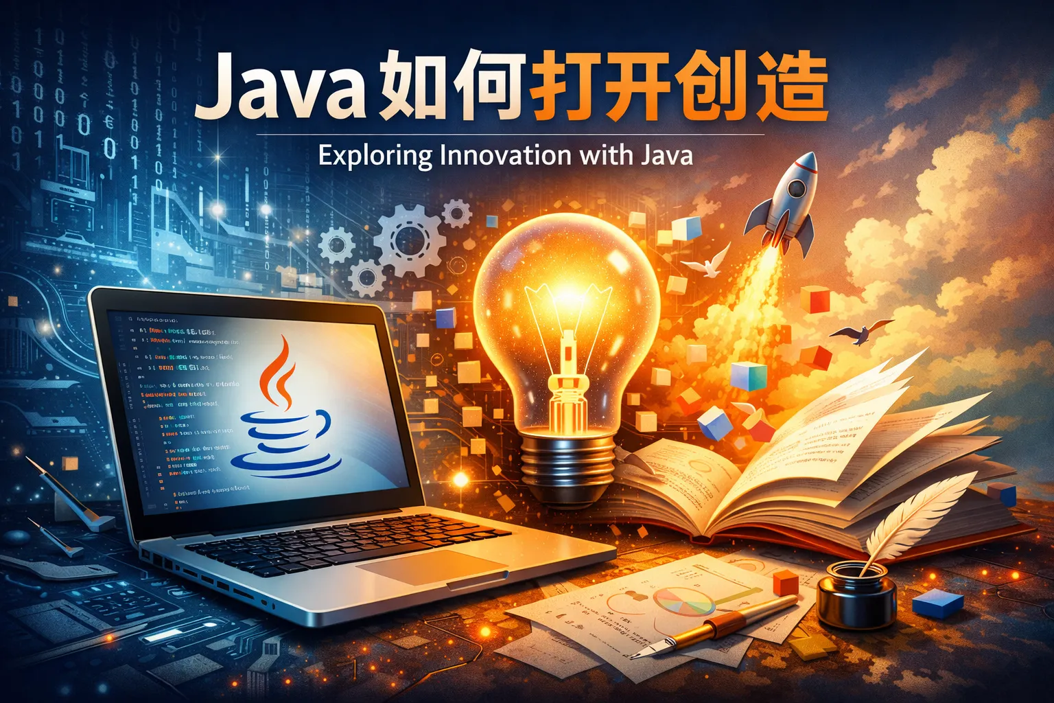 java如何打开创造
