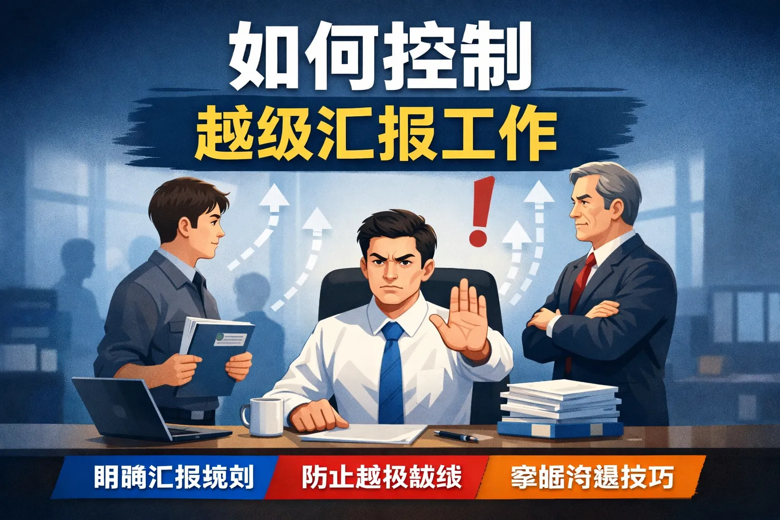 如何控制越级汇报工作