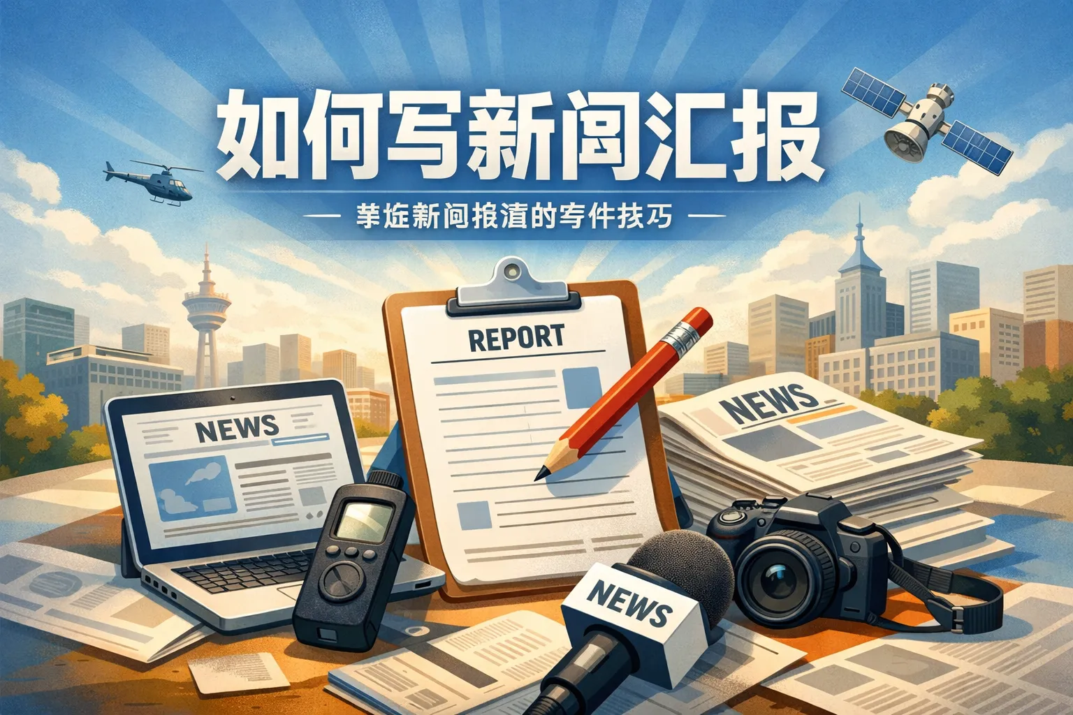 如何写新闻汇报