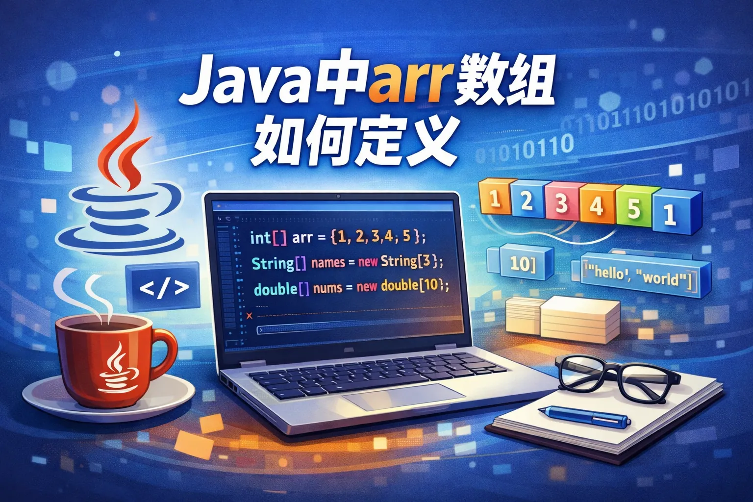 java中arr数组如何定义