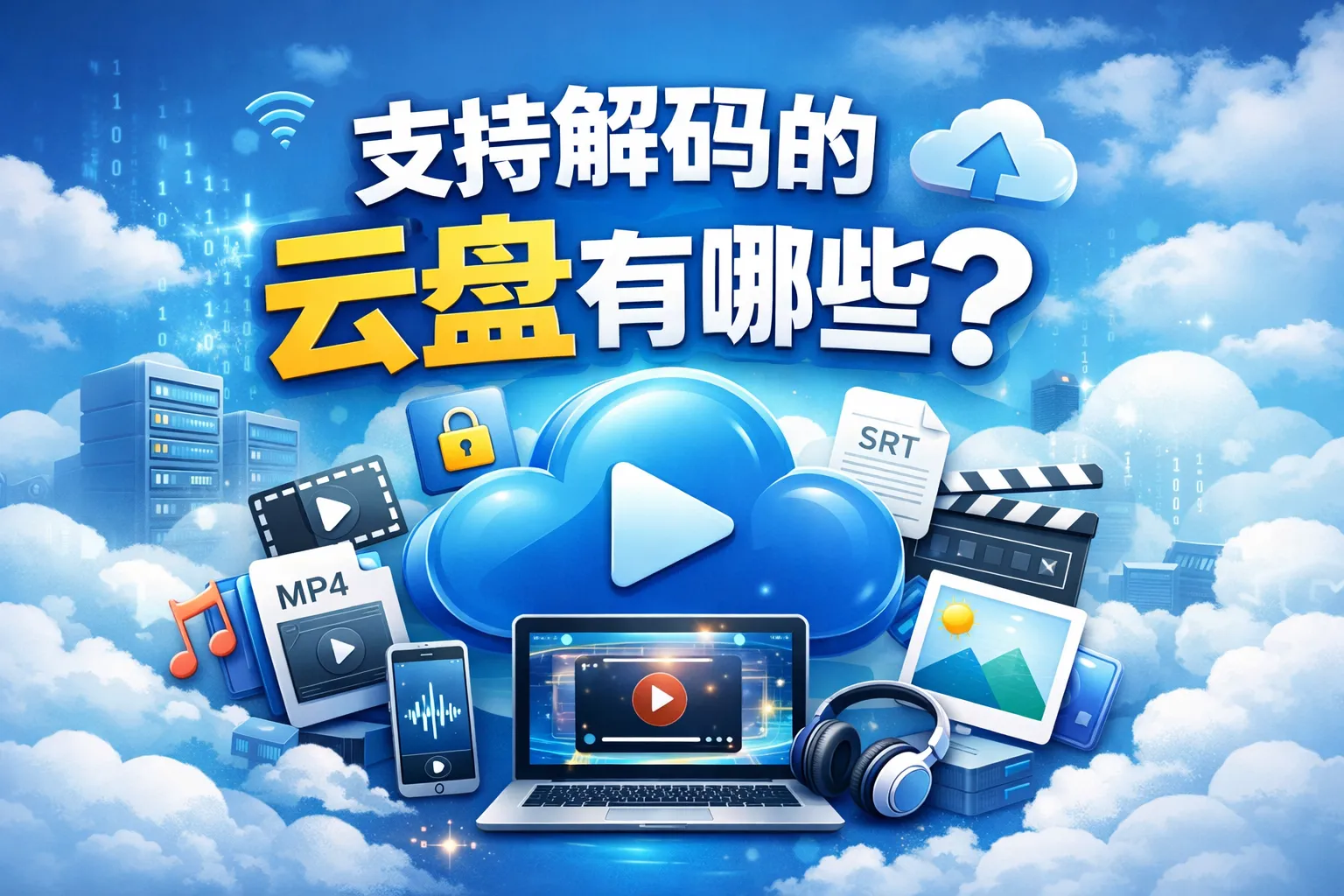 支持解码的云盘有哪些