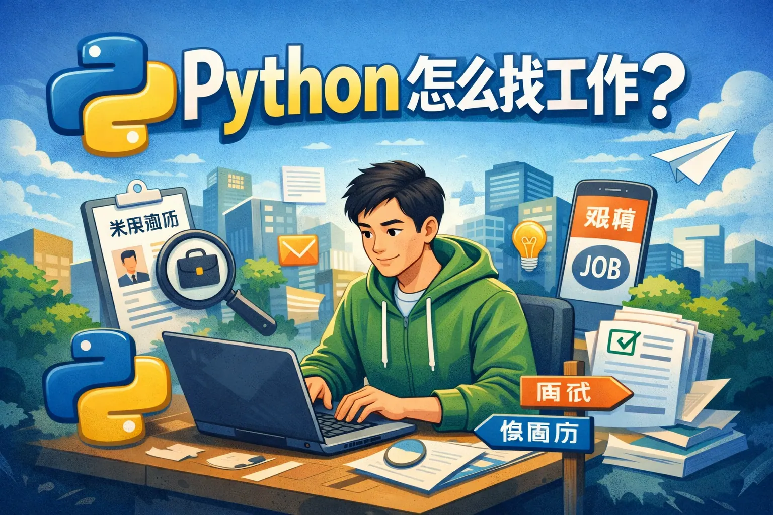 _python怎么找工作