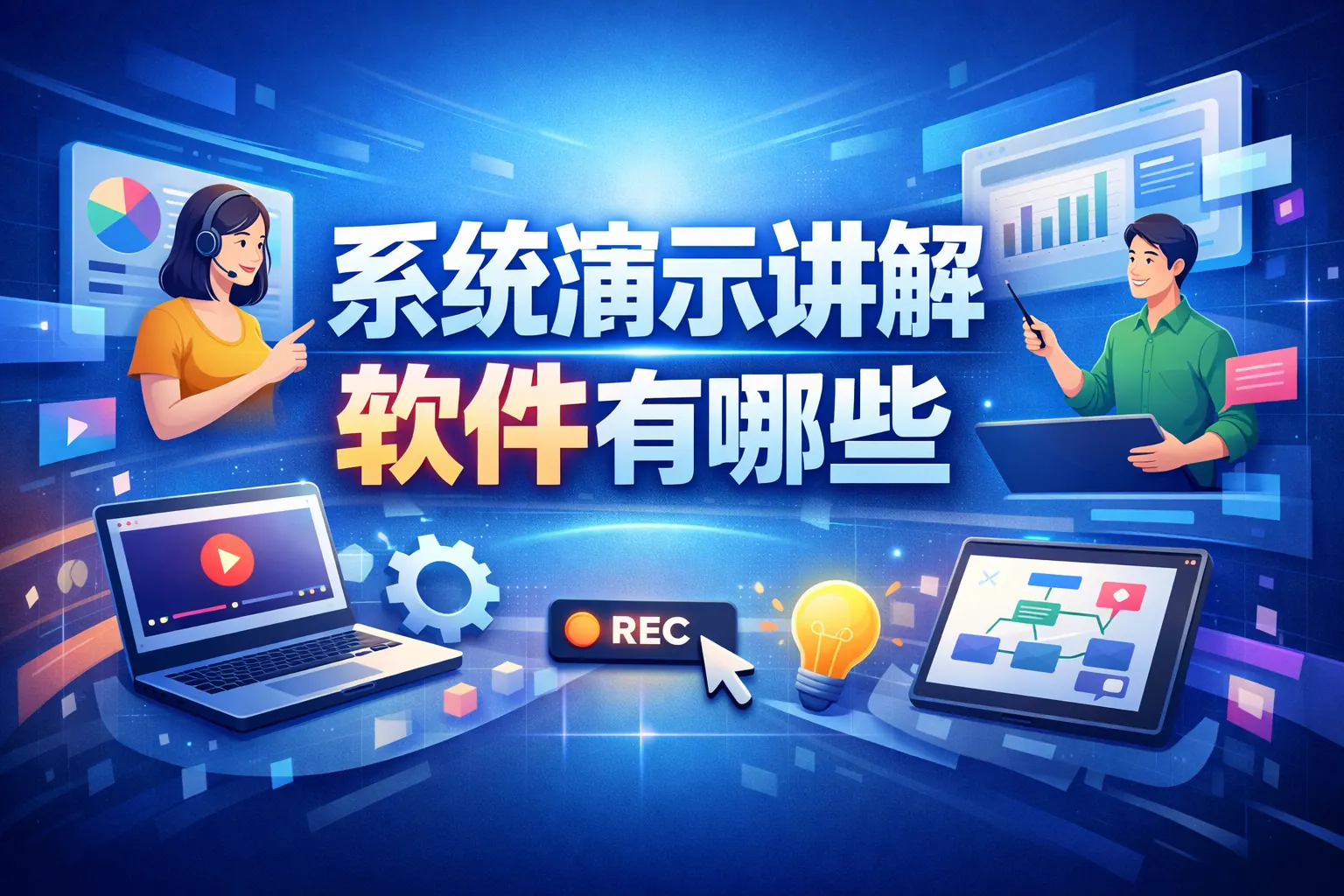 系统演示讲解软件有哪些